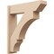 Ekena Millwork 7 1/2-in W x 28-in D x 32-in H Balboa Slat Rough Cedar Woodgrain TimberThane Outlooker, Primed Tan OUTUR075X28X32BOA24RCPR - alternate 1